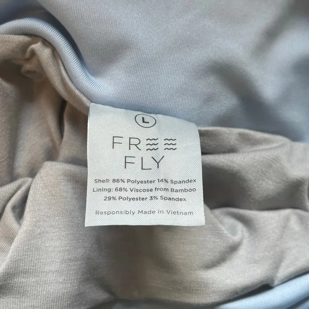 Free Fly Bamboo-Lined Breeze Short in Clear Sky Blue - size Large